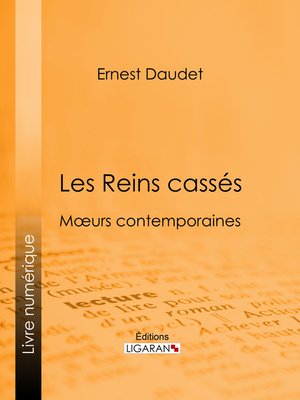 cover image of Les Reins cassés